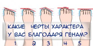ПАЛЬЦЫ НОГ О НАШЕМ ХАРАКТЕРЕ