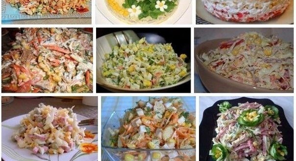 9 ВКУСНЕЙШИХ НИЗКОКАЛОРИЙНЫХ САЛАТОВ НА КАЖДЫЙ ДЕНЬ