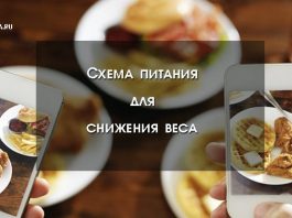 Здоровая схема питания для тех, кто хочет снизить свой вес