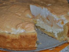 Низкокалорийный творожный пирог с яблоками- ни грамма муки! Вкусно и полезно!