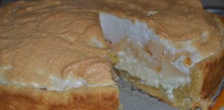 Низкокалорийный творожный пирог с яблоками- ни грамма муки! Вкусно и полезно!