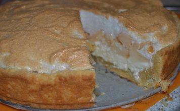 Низкокалорийный творожный пирог с яблоками- ни грамма муки! Вкусно и полезно!