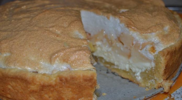 Низкокалорийный творожный пирог с яблоками- ни грамма муки! Вкусно и полезно!