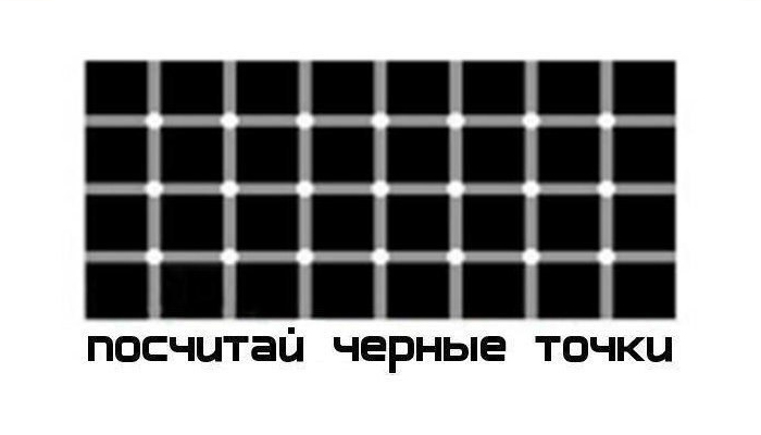 Посчитай черные точки
