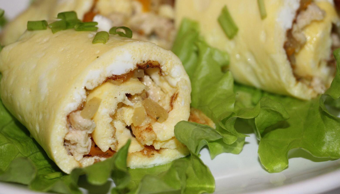 5 вкусных примеров диетических и полезных рулетов!