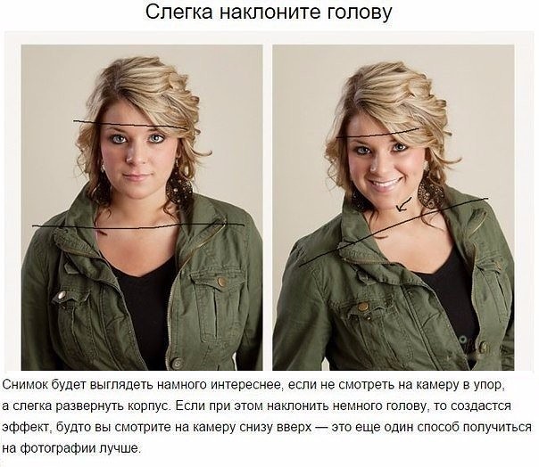 как красиво выглядеть на фотографии