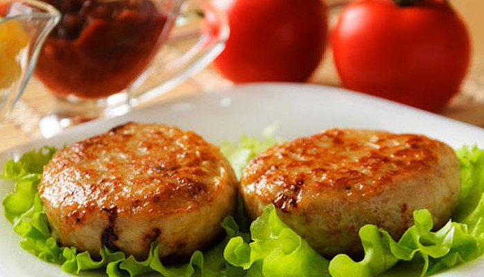 Котлеты из курицы с капустой