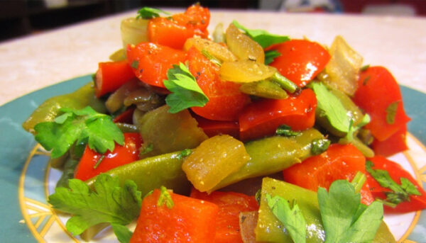 Салат из стручковой фасоли: можно даже на ночь!