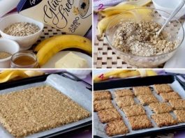 Самое полезное банановое печенье за 15 минут! Польза и вкус в одном десерте