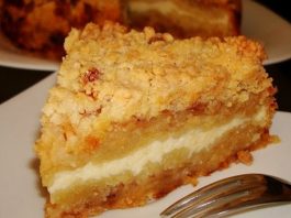 Самый популярный тёртый пирог с творогом. Вкусно и быстро