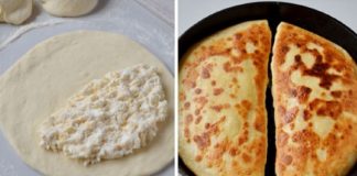 Простое и быстрое хачапури