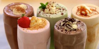 5 классных молочных коктейлей