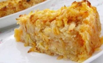 Диетический пирог без пшеничной муки с яблоками