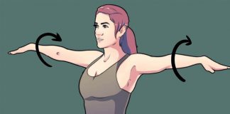 Круговые махи руками: Упражнение, которое следует делать каждый день