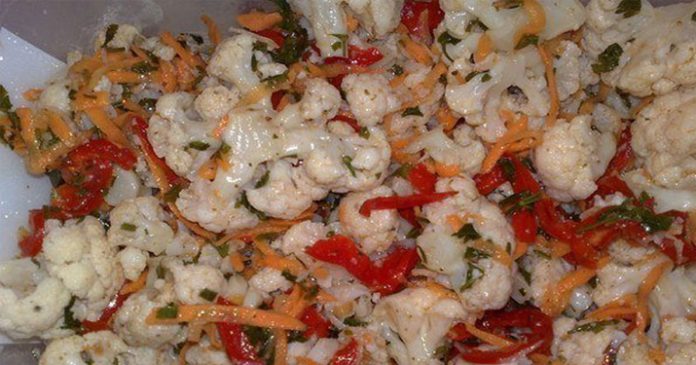 3 Цветная капуста по-корейски