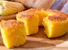 Бисквит из кукурузной муки: простой рецепт